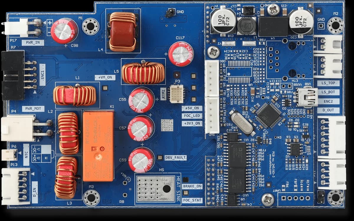 Electronic board sample from Alphashot XL G2