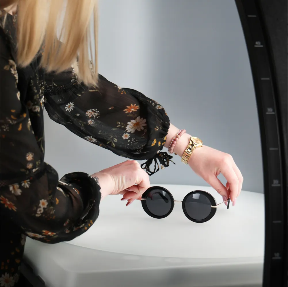 Flujo de trabajo escalable para fotografía de gafas