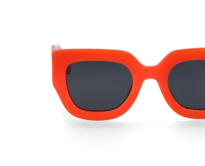 Gafas redondas verdes de acetato