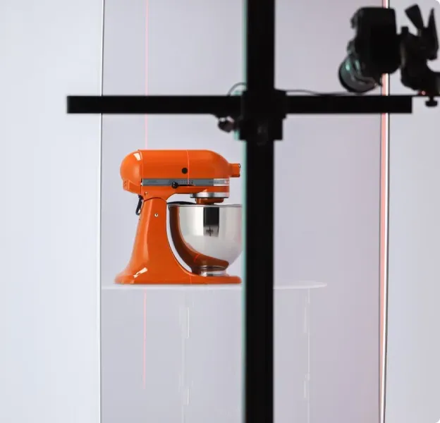 Foto de producto de batidora amasadora naranja KitchenAid