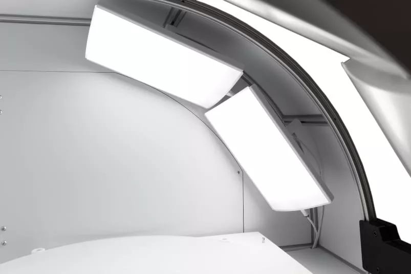 Luces LED potentes en Alphashot 360