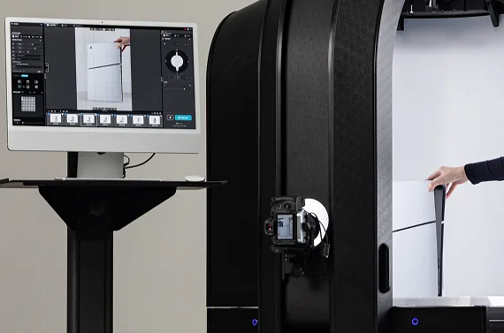 Posicionamiento flexible de la cámara en Alphashot XL G2