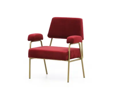 Packshot de silla roja