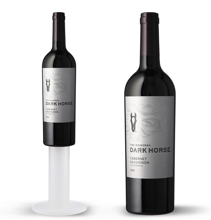 Wine bottle product image - front